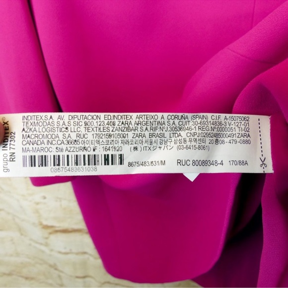 Brand New Zara Pink Mini Dress, size M - Picture 8 of 8